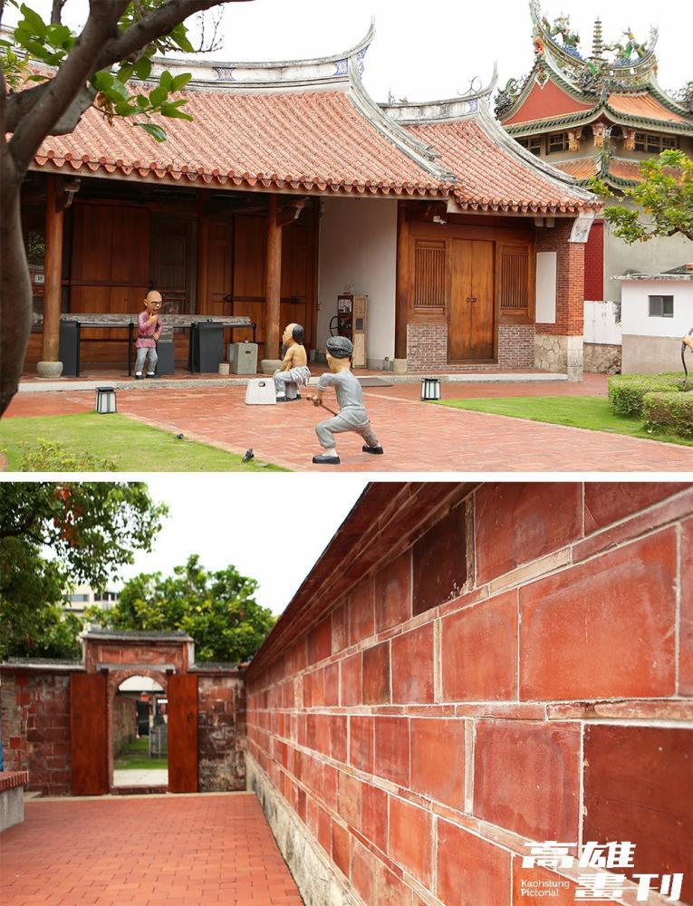 位於高雄鳳山的市定古蹟鳳儀書院，興建於1814年，為臺灣現存規模最大的書院，經蘇清良匠師等人，歷經4年修復恢復昔日風采。(攝影/楊為仁)