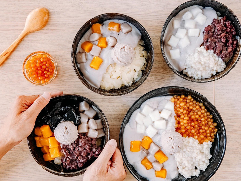 從傳統粉圓冰到具有創意造型的冰品,每樣都讓人垂涎欲滴。(圖片提供/高市府觀光局) 從傳統粉圓冰到具有創意造型的冰品,每樣都讓人垂涎欲滴。(圖片提供/高市府觀光局)