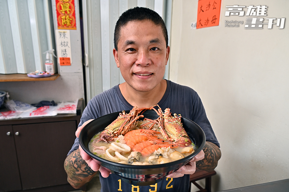 出身高雄林園的阿祥老闆，有著下港人的海派性格。(攝影/Carter)