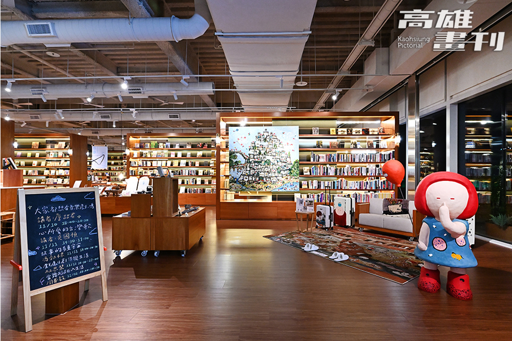 承風書店結合策展方式選書，打開愛書人的閱讀視野。(攝影/Carter)