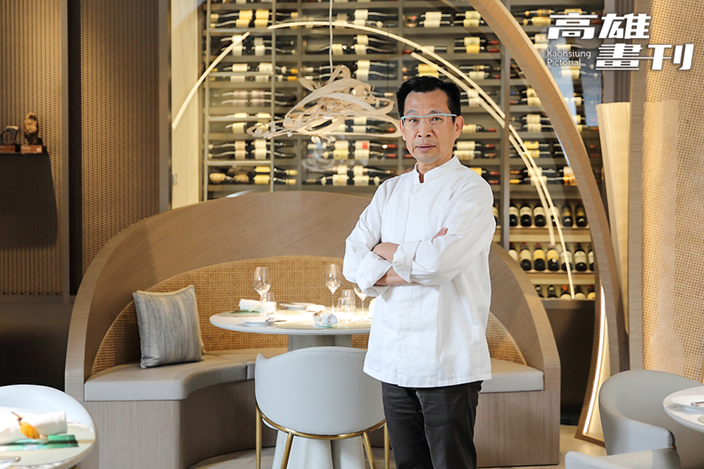 簡天才師傅領軍的法式餐廳「THOMAS CHIEN」，連續兩年獲得綠色餐飲指南最大獎「年度最佳永續營運獎」，2023年獲得米其林綠星肯定，並且被選為綠色餐飲指南年度大使。（攝影/Carter）