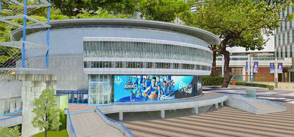 元城市中的高雄巨蛋全家海神主場館。(圖片提供/HTC) 元城市中的高雄巨蛋全家海神主場館。(圖片提供/HTC)