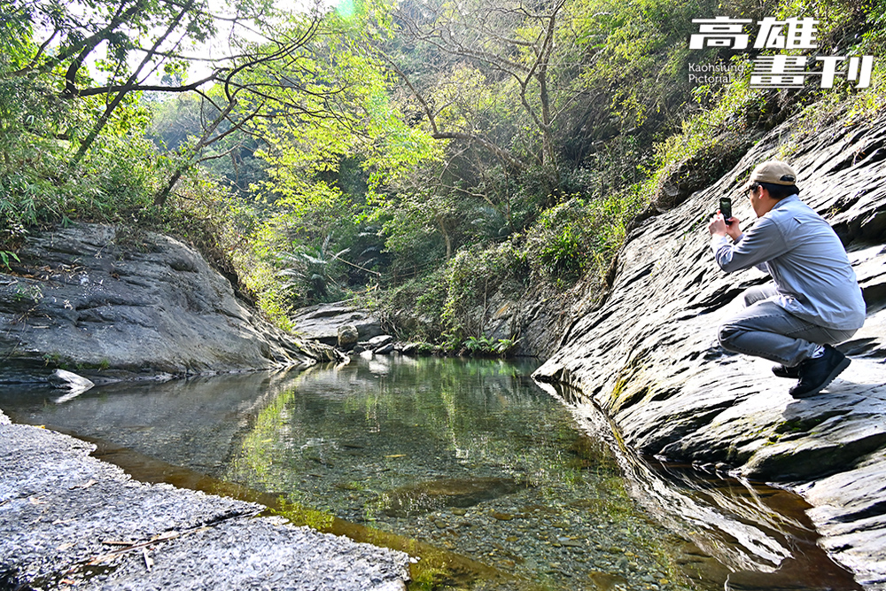 位於茂林區的羅木斯溪登山步道，擁有峽谷自然景觀和夢幻瀑布美景。(攝影/Carter)