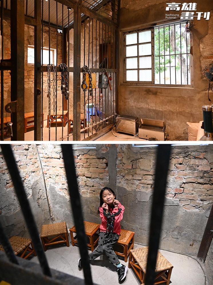 與糖面室復刻早期禁閉室設計,利用實境解謎活動讓遊客體驗當時情景,重溫糖業歷史。(攝影/Carter) 與糖面室復刻早期禁閉室設計,利用實境解謎活動讓遊客體驗當時情景,重溫糖業歷史。(攝影/Carter)