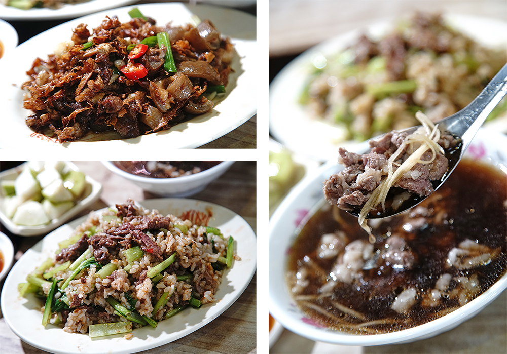 以當歸湯底汆燙的羊肉湯及各式羊肉快炒都令人胃口大開。 以當歸湯底汆燙的羊肉湯及各式羊肉快炒都令人胃口大開。