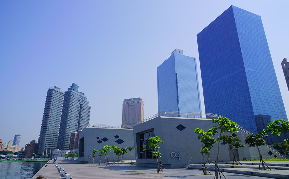 高雄海洋文化及流行音樂中心。 高雄海洋文化及流行音樂中心。
