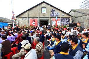 位於鹽埕區大勇路底的高雄市勞工博物館。(圖/林育恩攝) 位於鹽埕區大勇路底的高雄市勞工博物館。(圖/林育恩攝)