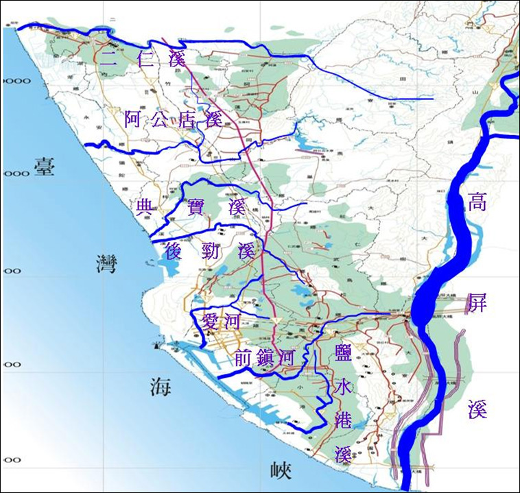 高雄河川水文的一體性,在縣市合併後展開了新契機。(圖/魯台營攝) 高雄河川水文的一體性,在縣市合併後展開了新契機。(圖/魯台營攝)