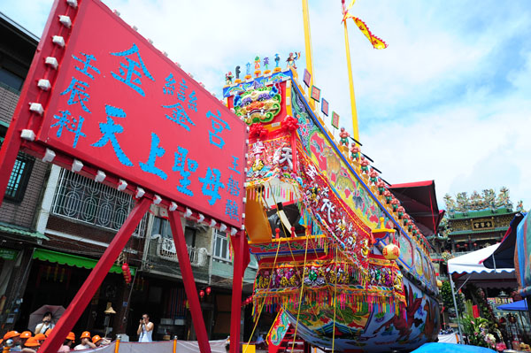 今年正逢金鑾宮12年一科的王船醮典。(圖/鮑忠暉 攝) 今年正逢金鑾宮12年一科的王船醮典。(圖/鮑忠暉 攝)