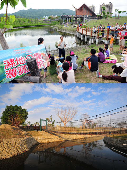 中都濕地公園吸引許多人前往探訪。(圖/高雄市政府工務局養護工程處 提供、鮑忠暉 攝) 中都濕地公園吸引許多人前往探訪。(圖/高雄市政府工務局養護工程處 提供、鮑忠暉 攝)