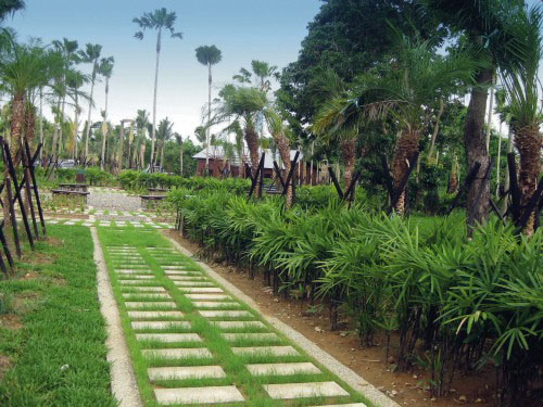 大坪頂熱帶植物園。(圖/高雄市政府工務局養護工程處 提供) 大坪頂熱帶植物園。(圖/高雄市政府工務局養護工程處 提供)