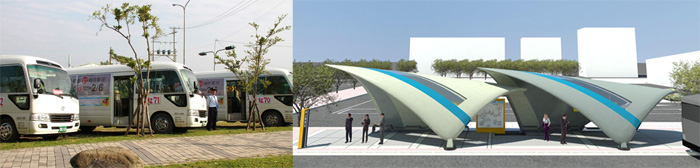 市府增設捷運接駁公車路線與岡山等轉運站，落實區區有公車目標。（圖/高雄市政府交通局 提供）