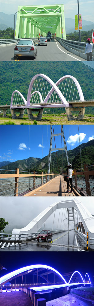 高雄八八風災重建區多座新闢建的景觀橋梁成為觀光新亮點。(圖∕鮑忠暉、劉嘉達 攝) 高雄八八風災重建區多座新闢建的景觀橋梁成為觀光新亮點。(圖∕鮑忠暉、劉嘉達 攝)