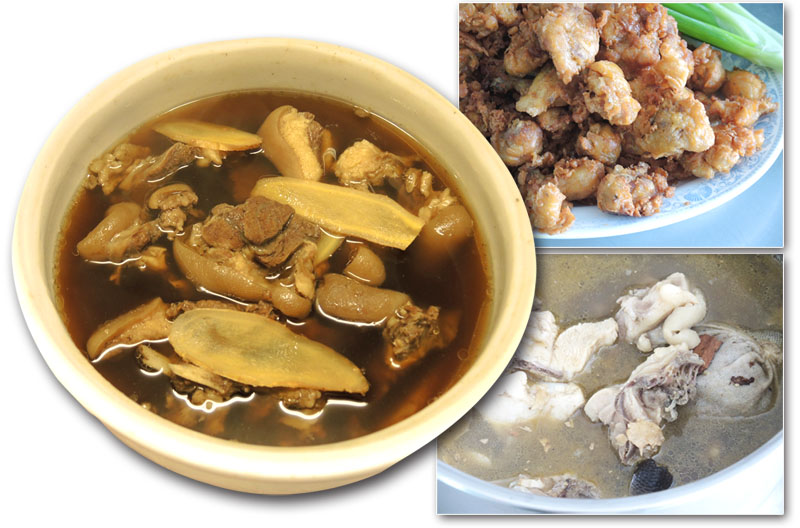 田寮的放山土雞與放山羊肉料理是遊客不可錯過的美食。(圖∕徐世雄 攝) 田寮的放山土雞與放山羊肉料理是遊客不可錯過的美食。(圖∕徐世雄 攝)