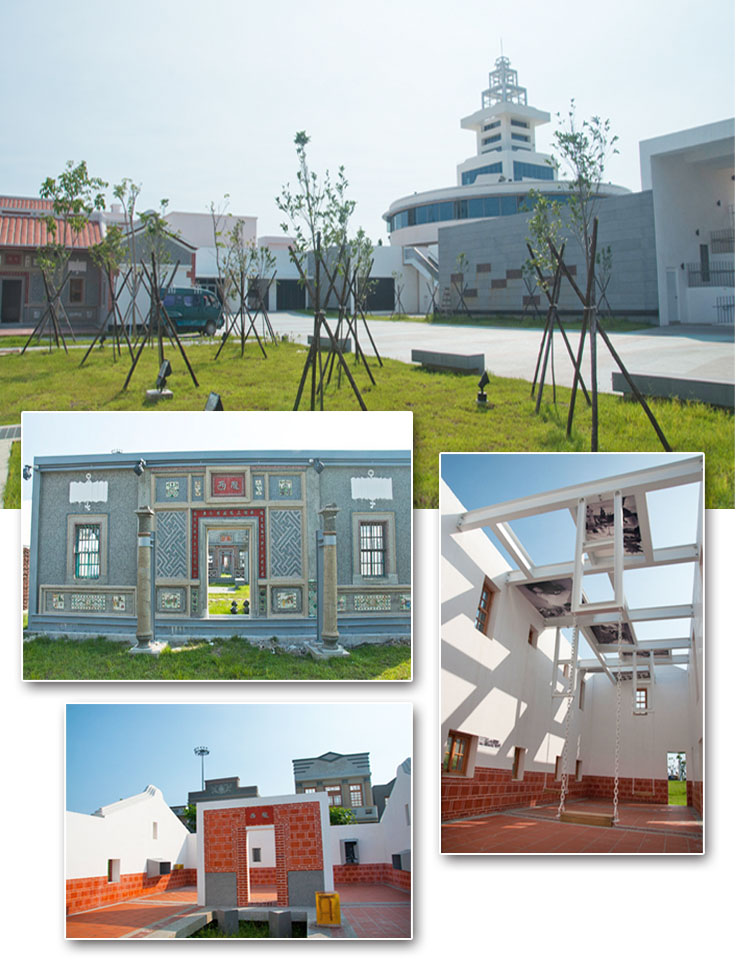 紅毛港文化園區在空地上重新創造出具當地故事想像力的歷史空間。（圖∕李士豪 攝）