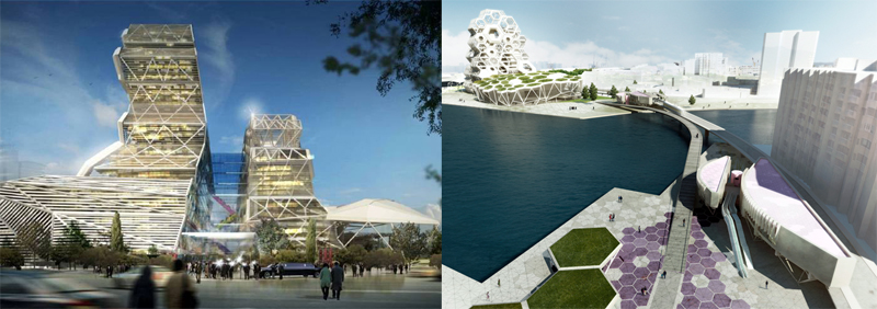 高雄海洋文化及流行音樂中心建築設計前衛新穎。(圖∕高雄市政府工務局 提供) 高雄海洋文化及流行音樂中心建築設計前衛新穎。(圖∕高雄市政府工務局 提供)