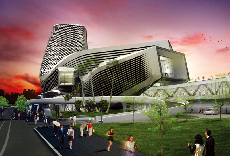 高雄港港埠旅運中心的流線造型深具建築魅力。(圖∕臺灣港務公司高雄分公司 提供) 高雄港港埠旅運中心的流線造型深具建築魅力。(圖∕臺灣港務公司高雄分公司 提供)