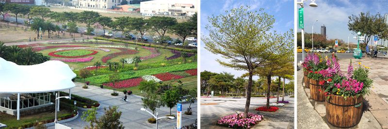 高雄都會區的凹子底森林公園與中央公園花團錦簇,也是賞花好地點。(圖∕鮑忠暉 攝˙李昀諭 攝) 高雄都會區的凹子底森林公園與中央公園花團錦簇,也是賞花好地點。(圖∕鮑忠暉 攝˙李昀諭 攝)