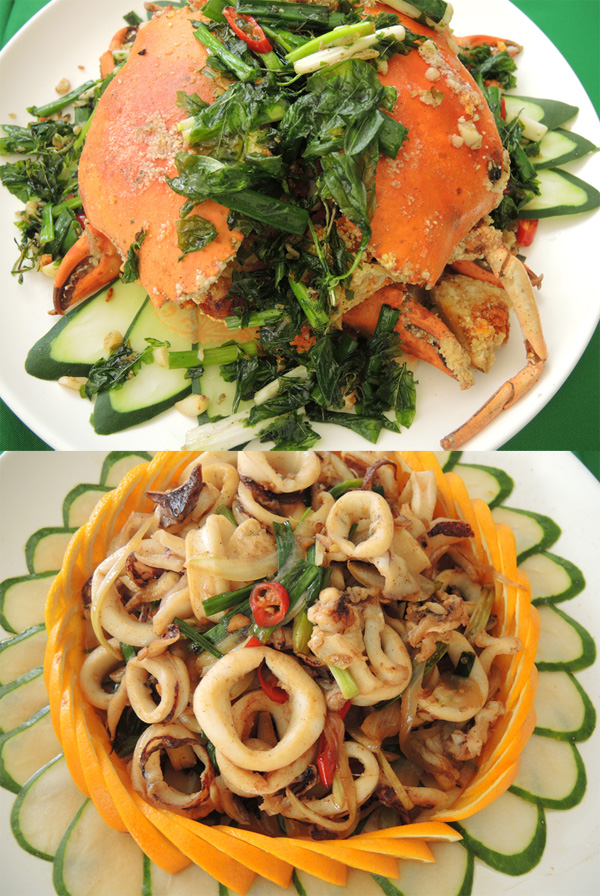 興達港美味海鮮。(圖∕徐世雄 攝) 興達港美味海鮮。(圖∕徐世雄 攝)