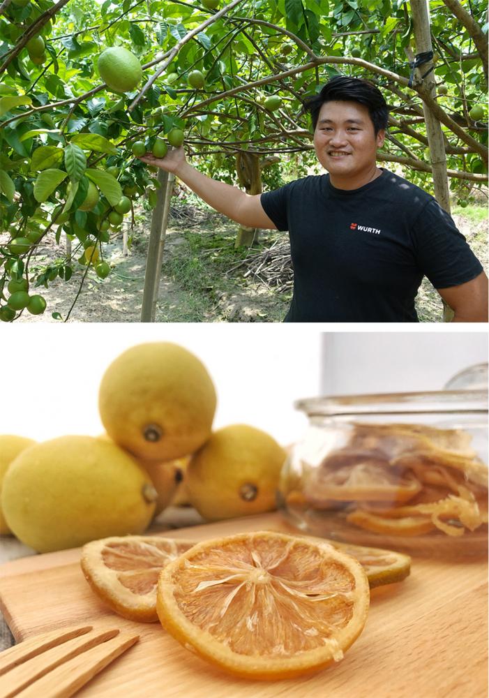 悠綠客推出的手作檸檬乾廣受好評。(上:攝影/quava,下:圖片提供/Eureka悠綠客檸檬) 悠綠客推出的手作檸檬乾廣受好評。(上:攝影/quava,下:圖片提供/Eureka悠綠客檸檬)