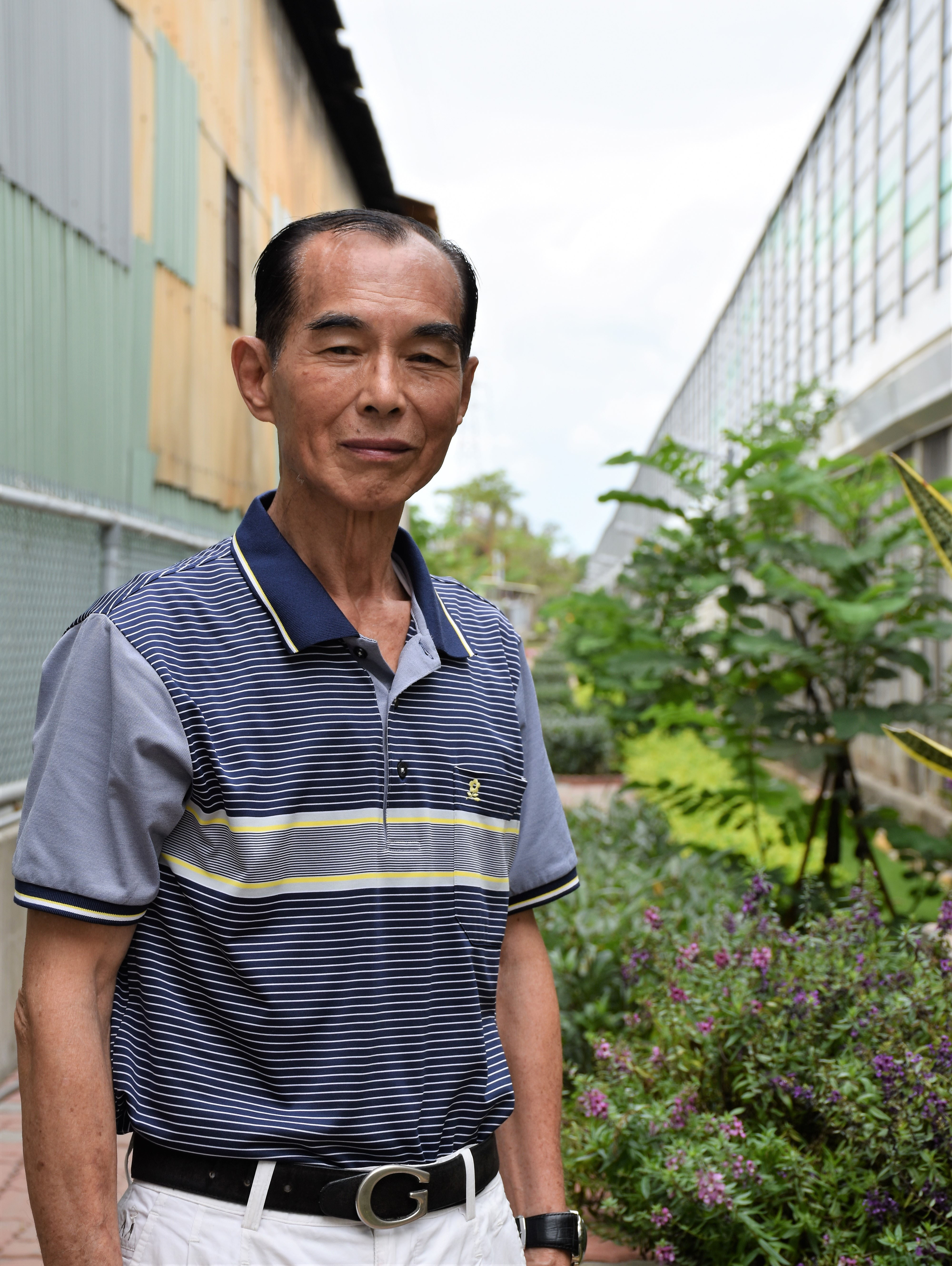 仁武中華社區理事長陳芊至。(黎劍山‧攝影) 仁武中華社區理事長陳芊至。(黎劍山‧攝影)