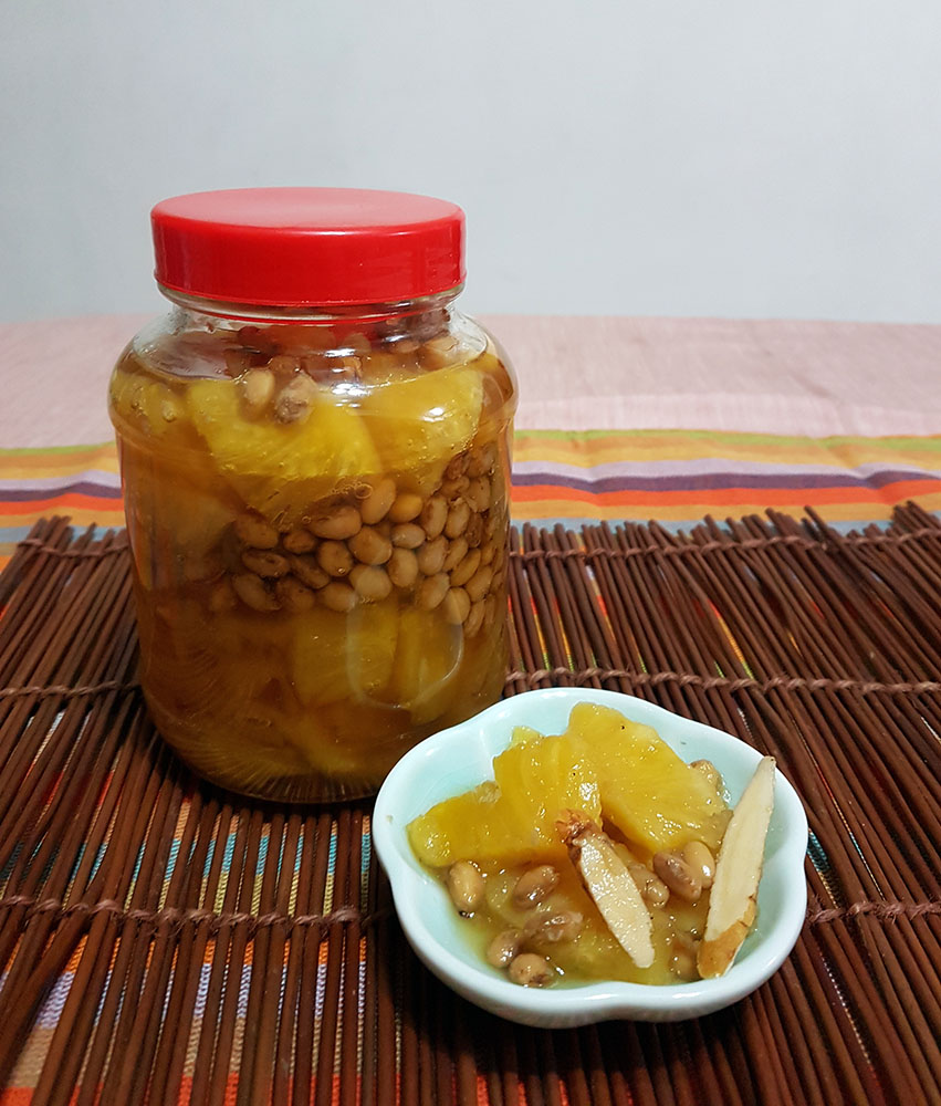 鳳梨豆醬。(quava‧攝影) 鳳梨豆醬。(quava‧攝影)