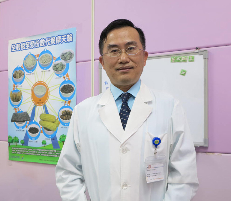 大嘉診所所長吳俊漢。(攝影/張媛榆) 大嘉診所所長吳俊漢。(攝影/張媛榆)