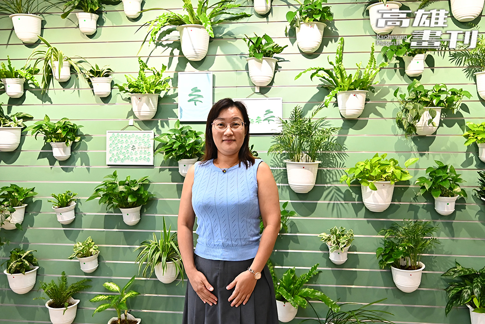 鍾小姐參加「ISO14067產品碳足跡計算訓練(TUV)」證照班課程,分享自己受益匪淺。(攝影/Carter) 鍾小姐參加「ISO14067產品碳足跡計算訓練(TUV)」證照班課程,分享自己受益匪淺。(攝影/Carter)