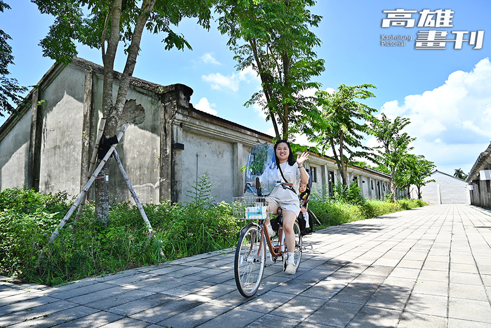 旗糖農創園區位於旗山東昌里，當地擁有輝煌的臺灣糖業史。(攝影/Carter)