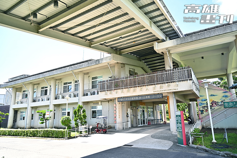 社區老人活動中心是關懷據點，示範多項低碳節能措施。(攝影/Carter)