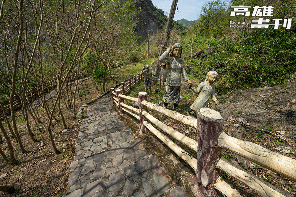 嗡嗡大峽谷是那瑪夏著名景點，來遊玩千萬別錯過。(攝影/黃敬文)