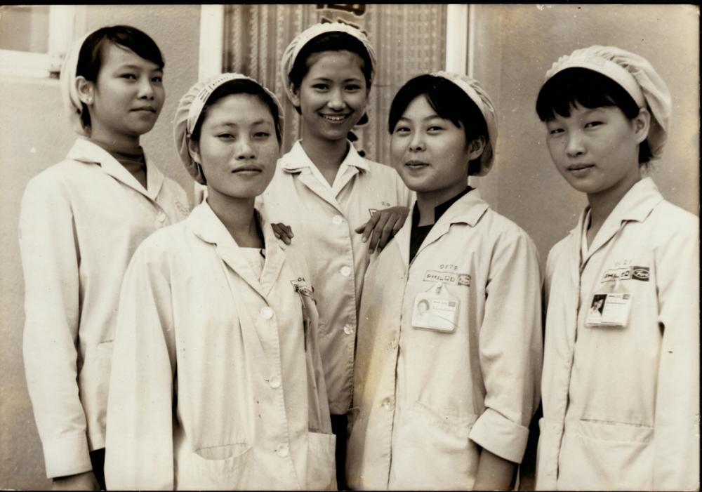加工出口區的女性勞動者為臺灣經濟起飛提供動能。(圖片提供/劉美珠)