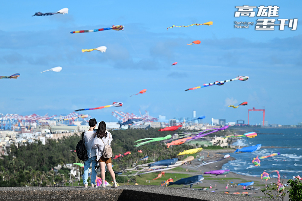 2025旗津風箏節將於8/9、10、16、17日舉辦，而深受親子喜愛的氣墊水樂園則於7/26、27提前登場，陪伴大家歡樂一整夏！ (攝影/Carter)