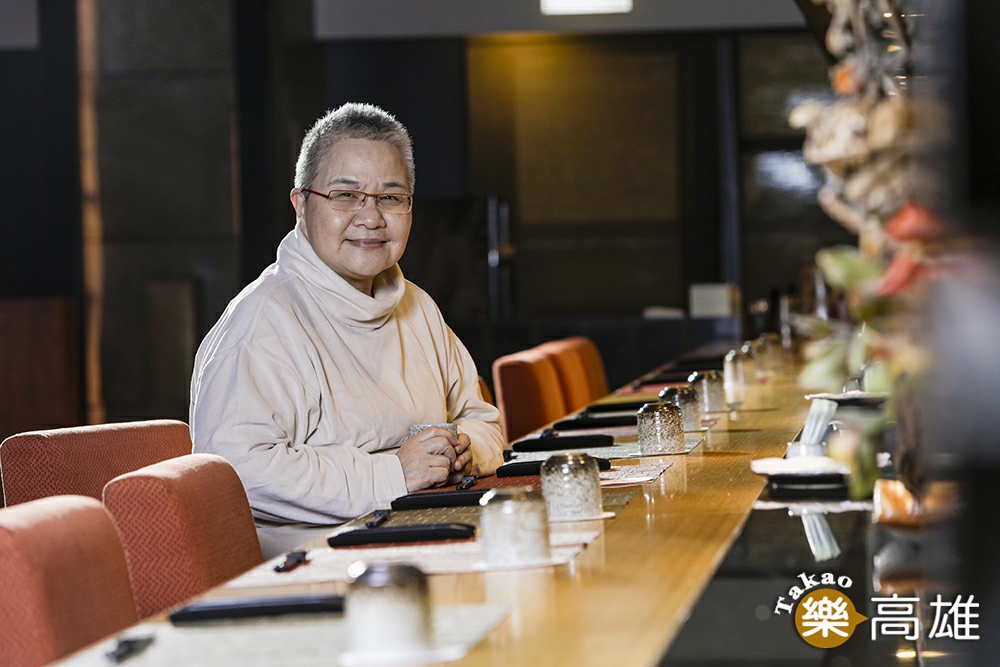 胡天蘭認為用餐氛圍的營造，也是美食的記憶之一。（攝影/陳晉生、場地提供/福容大飯店 台北一館）
