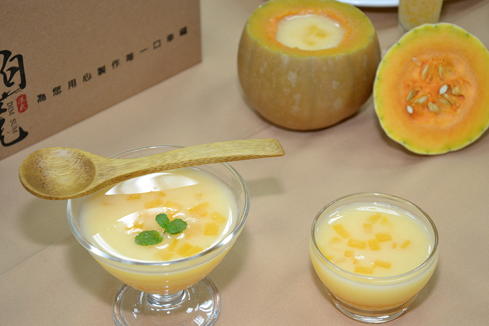 高雄2號糖度高,除了拿來入菜,製作甜點也很適合。(照片提供/吳倩芳技佐) 高雄2號糖度高,除了拿來入菜,製作甜點也很適合。(照片提供/吳倩芳技佐)