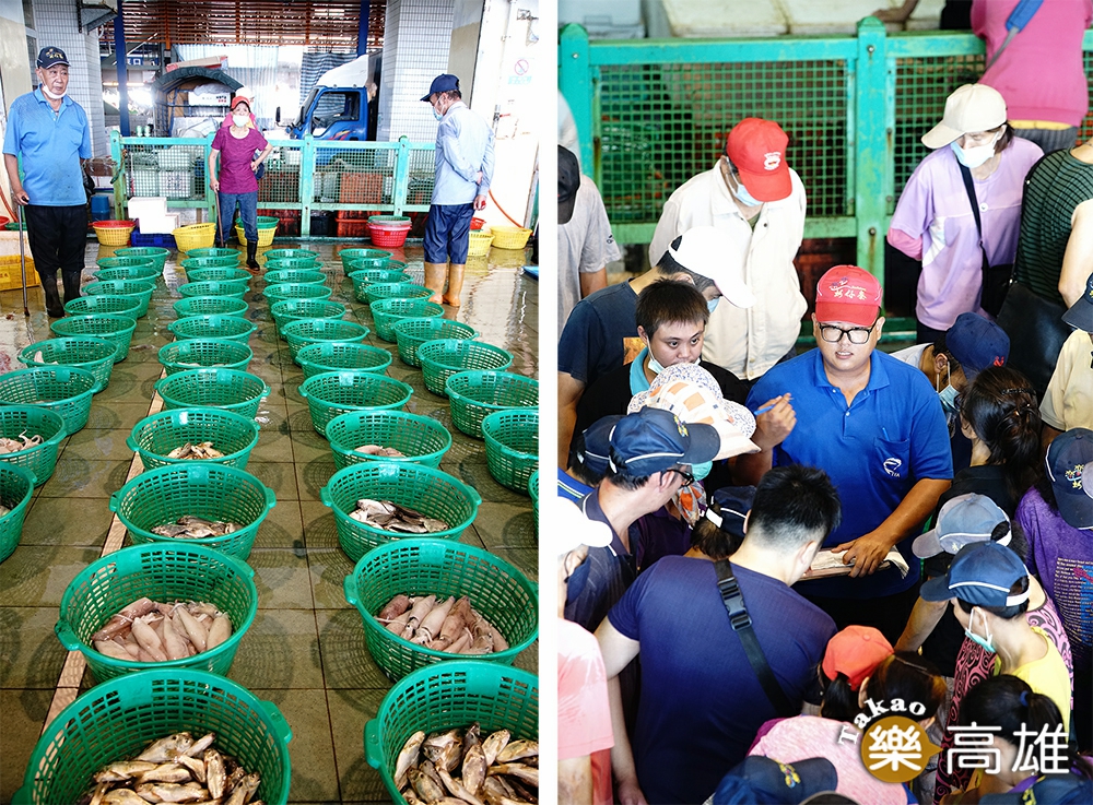 「糶手」是魚市場拍賣最重要的靈魂人物。（攝影/曾信耀）