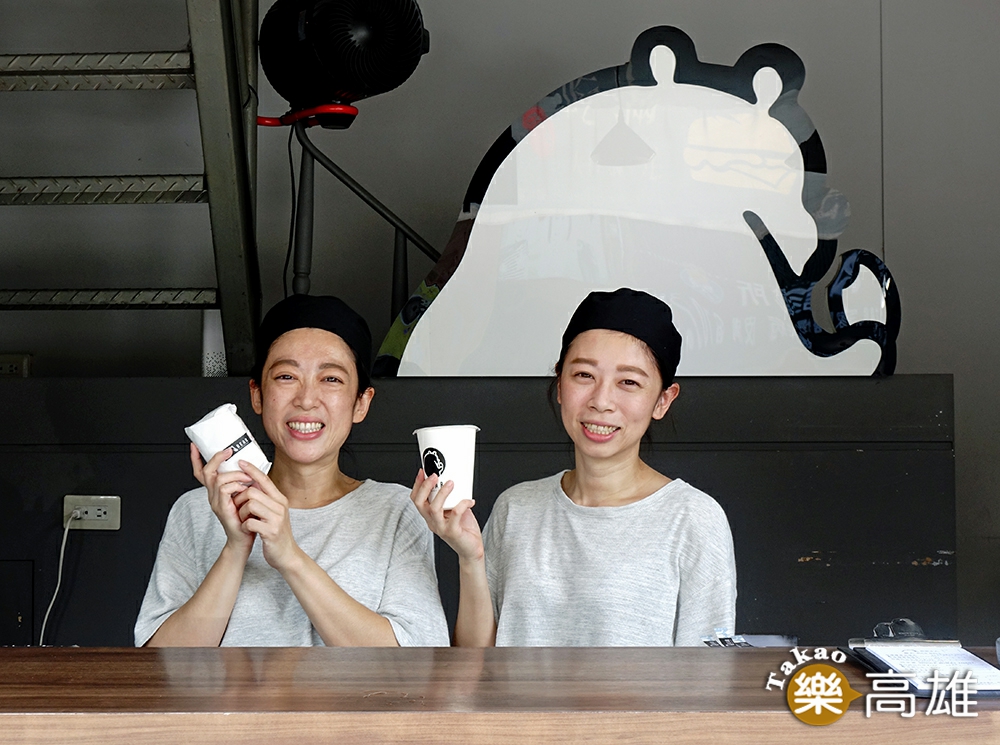 七年級姐妹一起攜手創業。（攝影/曾信耀）