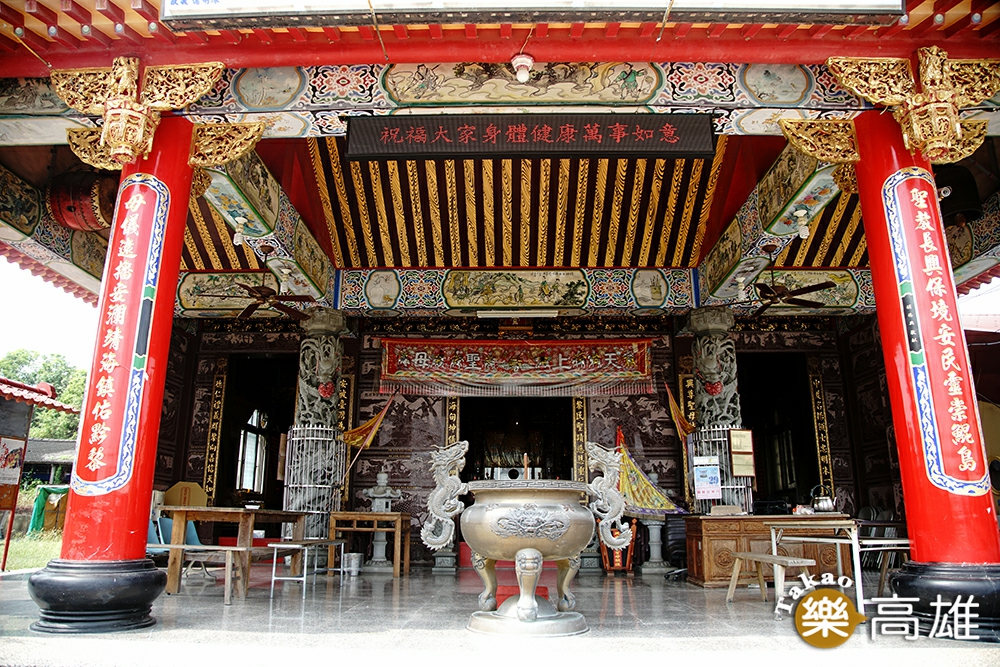 全台唯一的鴨母王祠,是極具歷史意義的觀光勝地。(攝影/曾信耀) 全台唯一的鴨母王祠,是極具歷史意義的觀光勝地。(攝影/曾信耀)