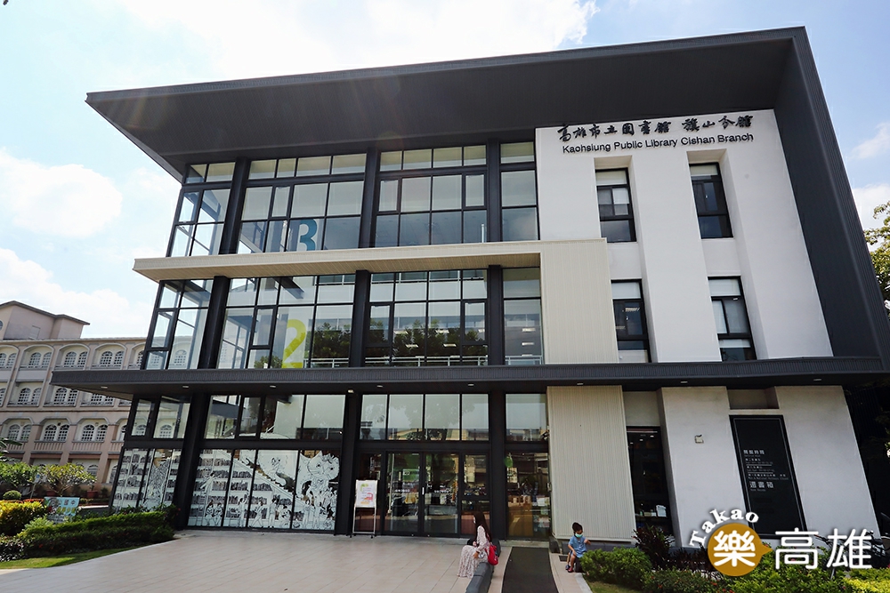 高雄市立圖書館旗山分館。(攝影/Carter) 高雄市立圖書館旗山分館。(攝影/Carter)
