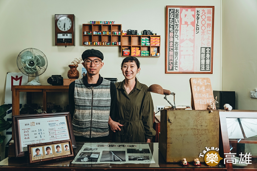 兩位店主澄和子慈各司其職，分別負責相館事務與甜點製作。(攝影/張晉瑞)