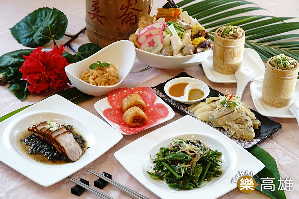 美膳餐廳不只有古早味招牌菜，還有放山烤雞、金鱒魚湯，從產地到餐桌的菜色超澎湃。（攝影/曾信耀）