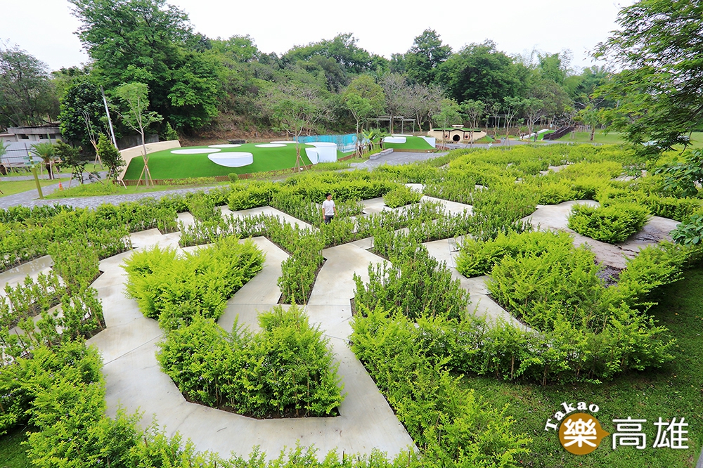 迷宮花園寓教於樂，希望能吸引更多親子家庭共同造訪澄清湖。（攝影/Carter）