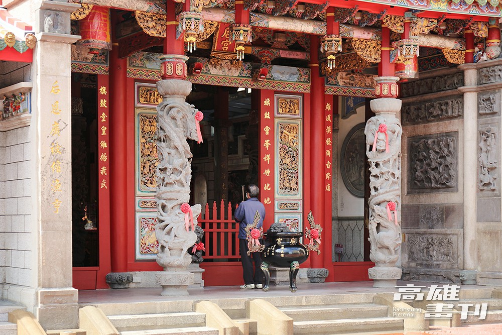 旗津天后宮是高雄第一座奉祀媽祖的廟宇，數百年來香火鼎盛。(攝影/Carter)