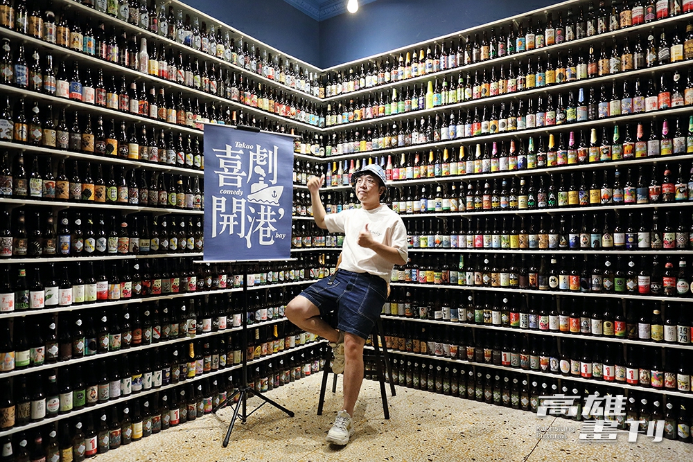 喜劇開港成立2年來，已成為高雄獨樹一格的喜劇品牌！創辦人阿海期許自己更努力深耕高雄，讓更多人看到。(攝影/Carter)