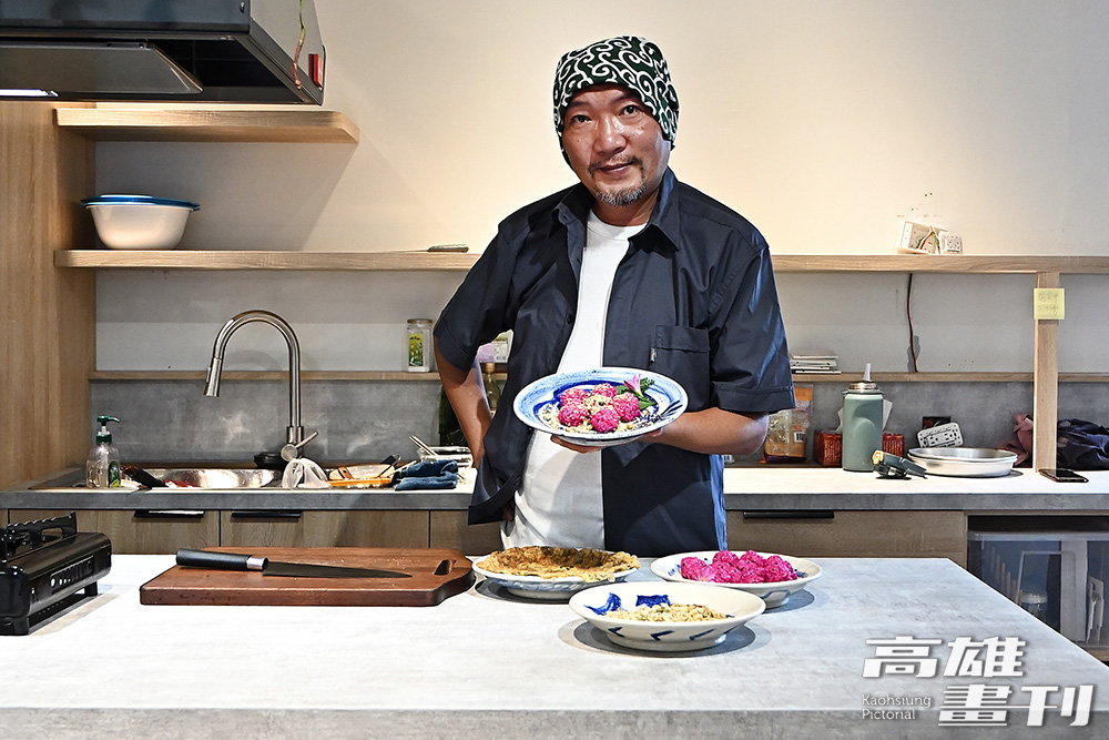 阿海納擁有豐富深厚的味覺記憶、熟知各地飲食文化、具備各種食材知識；並熟練各國料理技巧，將一切元素融會貫通，才能創作出表現在地的新風味。(攝影/Carter)