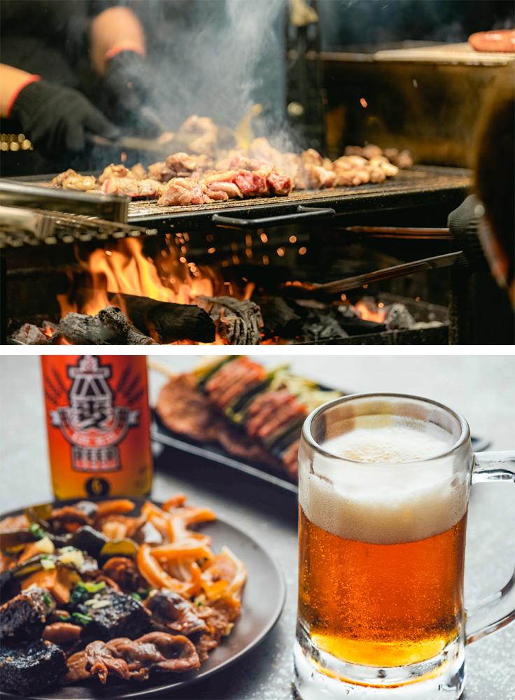 「夜駁二派對」嚴選酒肉餐飲品牌，歡迎演唱會後捨不得回家的歌迷們到駁二吃飽喝足後繼續嗨整夜！ (圖片提供/高雄市政府文化局)