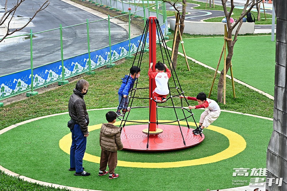 旗山區鼓山公園。(攝影/Carter)