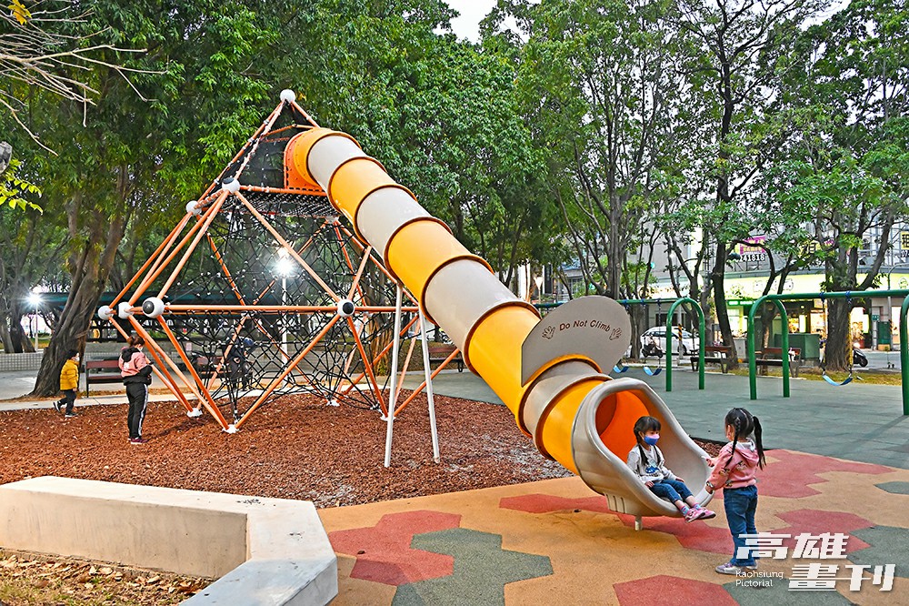 岡山區和平公園。(攝影/Carter)